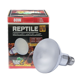 Лампа LuckyHerp Clean Reptile Mercury Vapor Lamp UVB 15.0, 80W